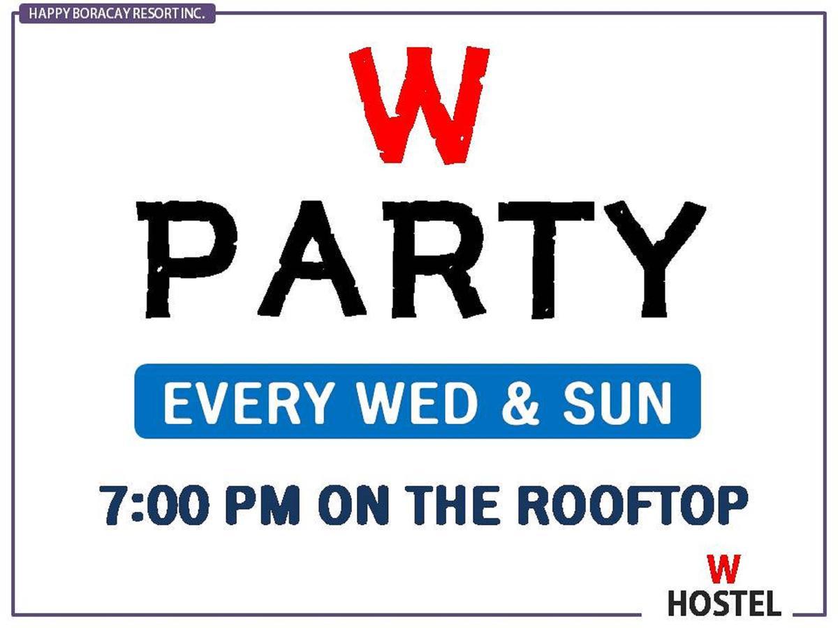 W Hostel Boracay Boracay Island Zewnętrze zdjęcie